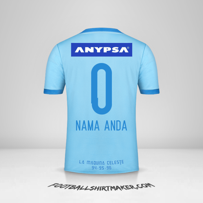 Jersey Sporting Cristal 2017 -  nama anda - 0