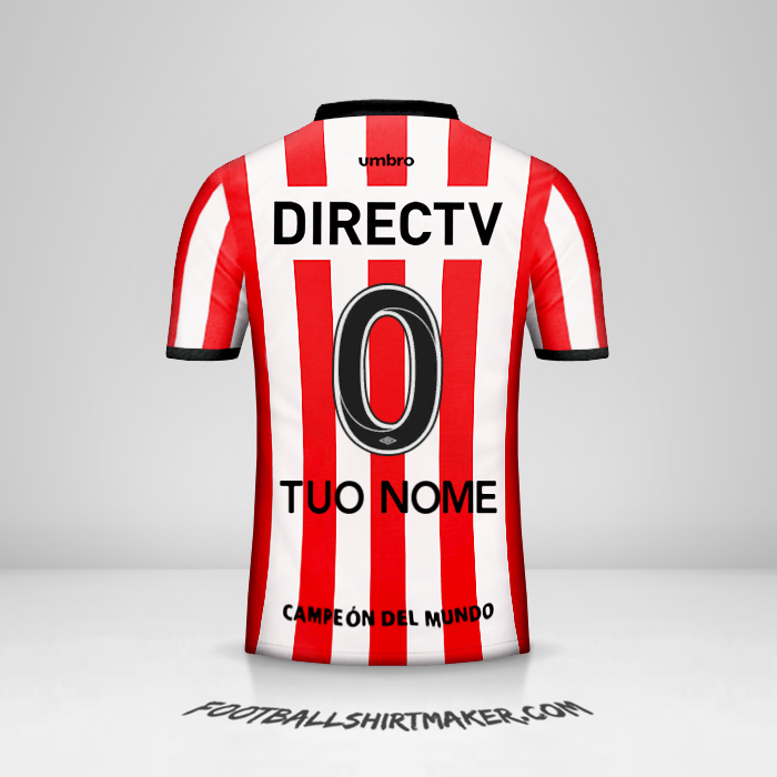 Maglia Estudiantes de la Plata 2016 -  tuo nome - 0