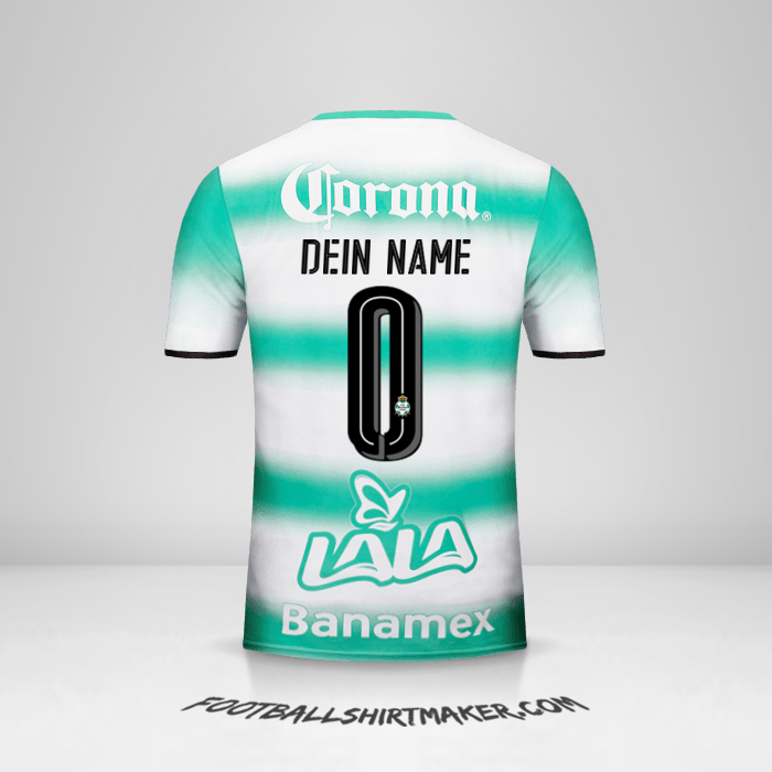 Trikot Santos Laguna 2016/17 -  dein name - 0