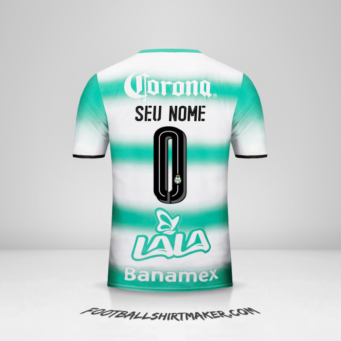 Camisa Santos Laguna 2016/17 -  seu nome - 0