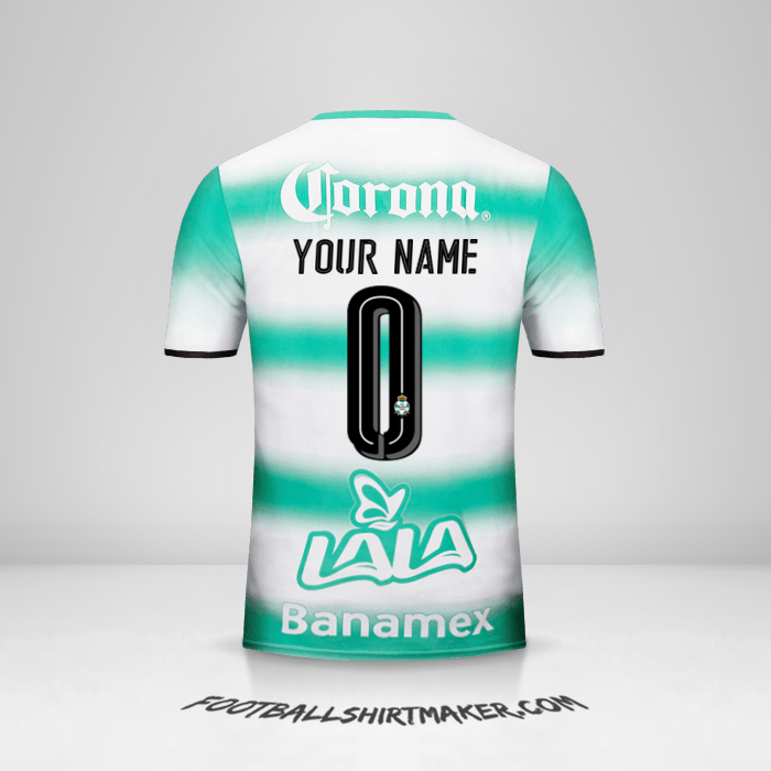 Jersey Santos Laguna 2016/17 -  your name - 0