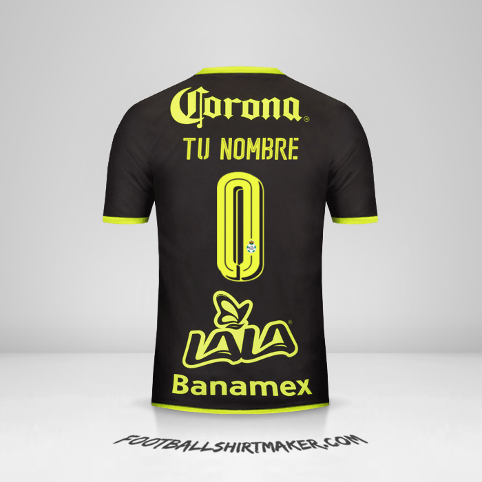 Camiseta Santos Laguna 2016/17 II -  tu nombre - 0