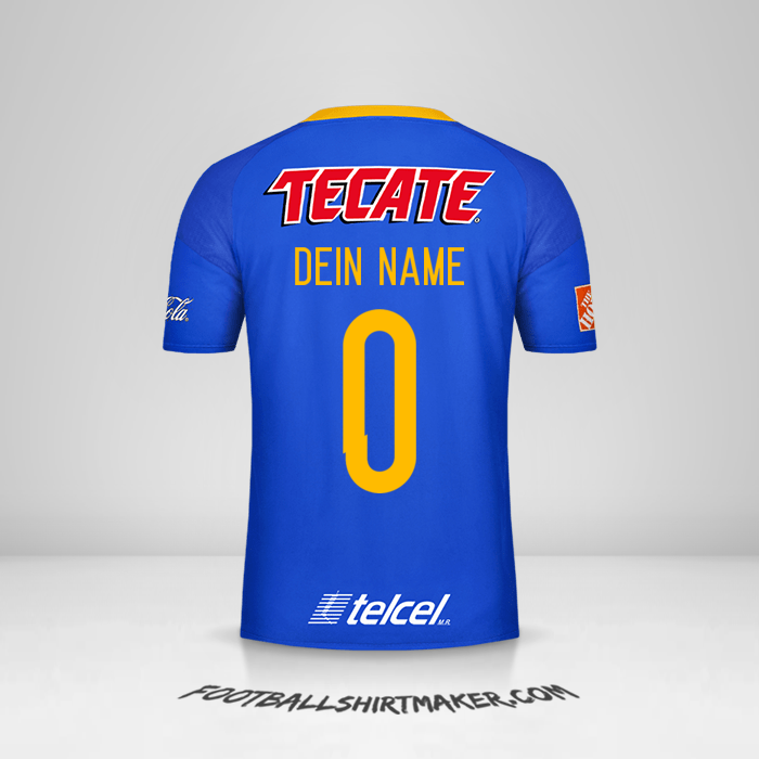 Trikot Tigres UANL 2016/17 II -  dein name - 0