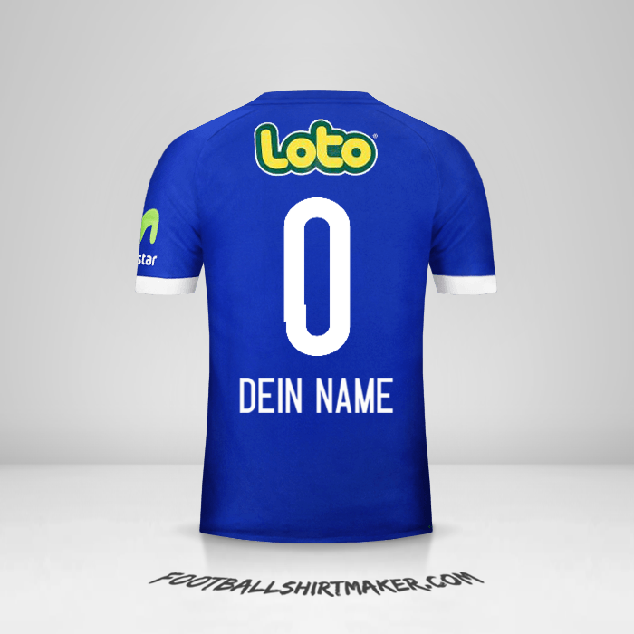 Trikot Universidad de Chile 2017 -  dein name - 0
