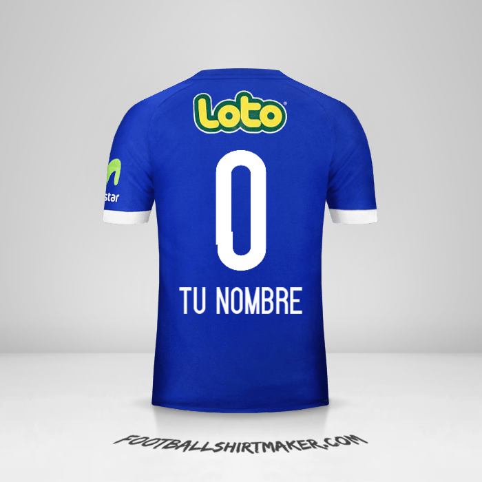 Camiseta Universidad de Chile 2017 -  tu nombre - 0