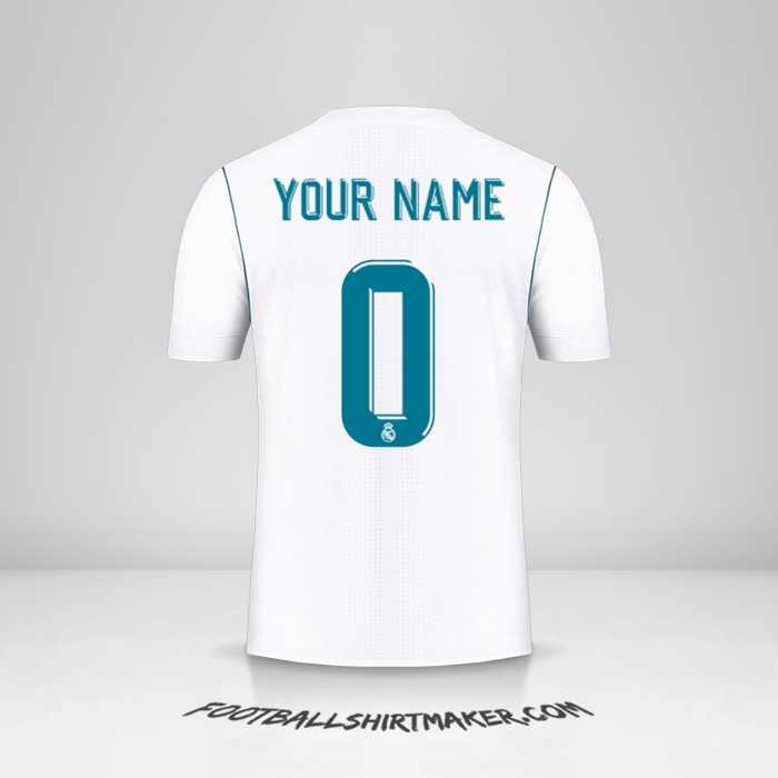 Shirt Real Madrid CF Cup 2017/18 -  your name - 0