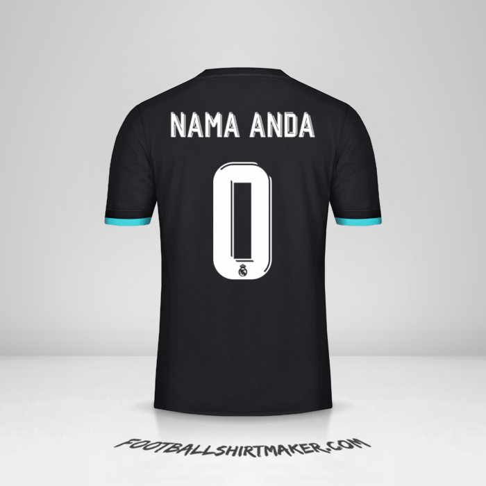 Jersey Real Madrid CF 2017/18 Cup II -  nama anda - 0