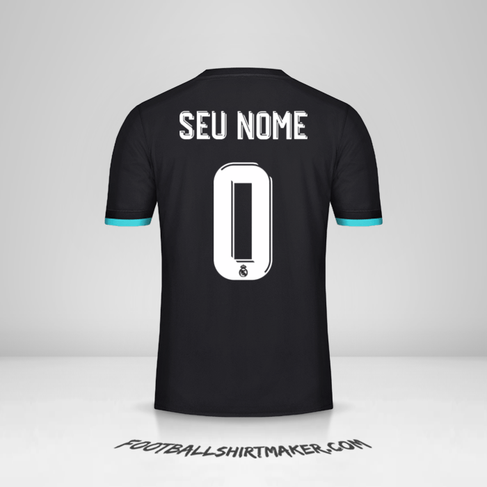 Camisa Real Madrid CF Cup 2017/18 II -  seu nome - 0