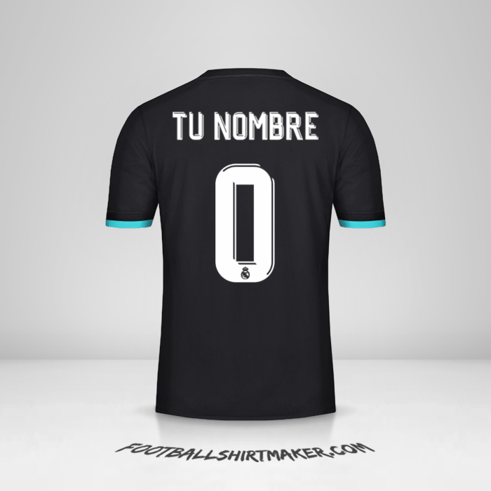 Camiseta Real Madrid CF 2017/18 Cup II -  tu nombre - 0