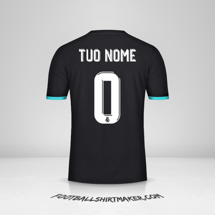 Maglia Real Madrid CF 2017/18 Cup II -  tuo nome - 0