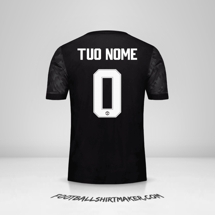Maglia Manchester United Cup 2017/18 II -  tuo nome - 0