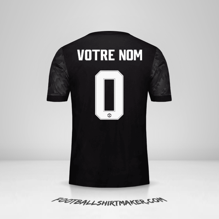 Maillot Manchester United 2017/18 Cup II -  votre nom - 0