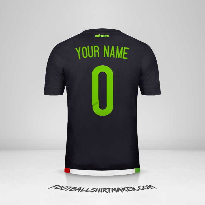 Shirt Mexico 2015 -  your name - 0