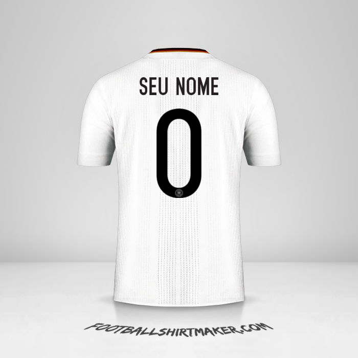 Camisa Alemanha 2017 -  seu nome - 0