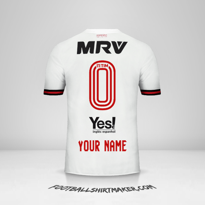 Jersey Flamengo 2017/18 II -  your name - 0