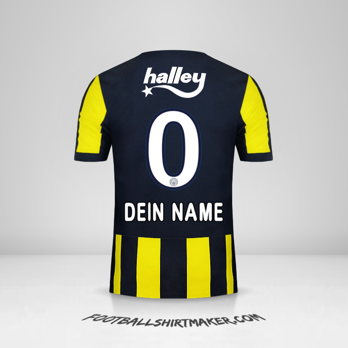 Trikot Fenerbahce SK 2017/18 -  dein name - 0