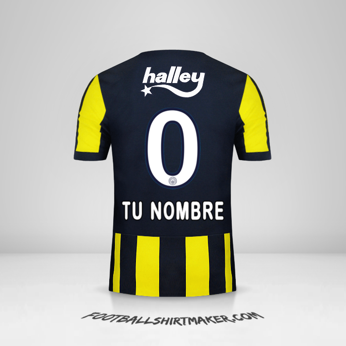Jersey Fenerbahce SK 2017/18 -  tu nombre - 0