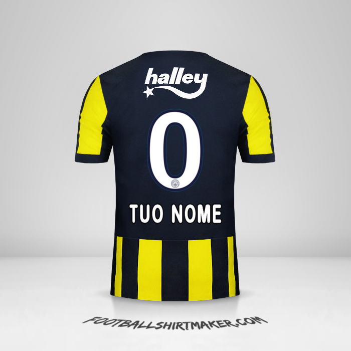Maglia Fenerbahce SK 2017/18 -  tuo nome - 0