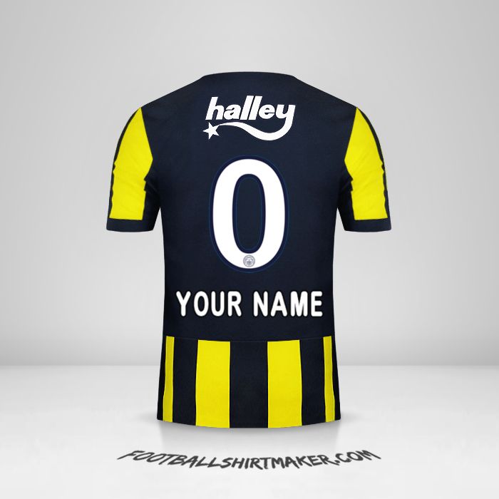 Jersey Fenerbahce SK 2017/18 -  your name - 0
