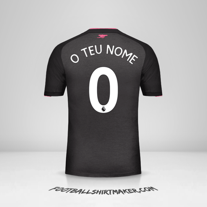 Camisola Arsenal 2017/18 III -  o teu nome - 0