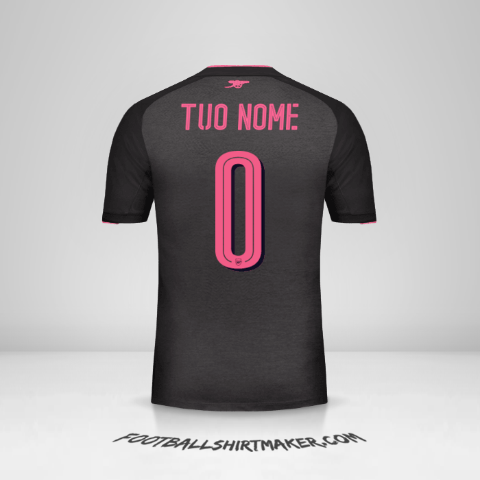 Maglia Arsenal Cup 2017/18 III -  tuo nome - 0
