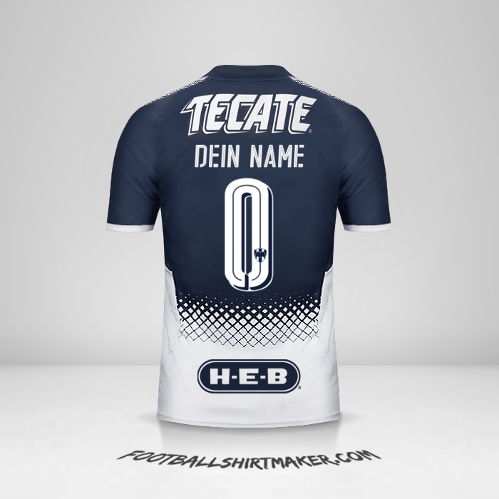 Trikot Monterrey 2017/18 -  dein name - 0