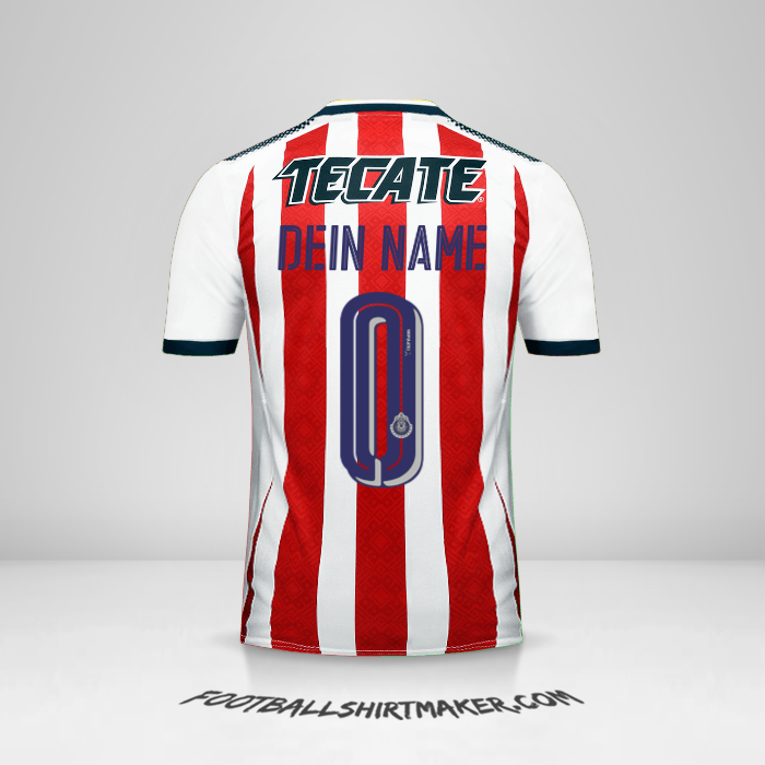 Trikot Guadalajara 2017/18 -  dein name - 0