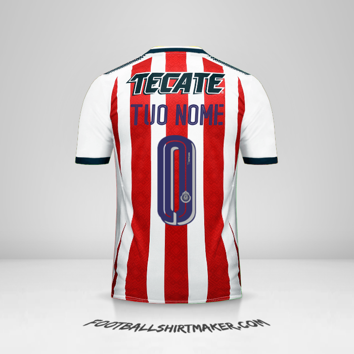 Maglia Guadalajara 2017/18 -  tuo nome - 0