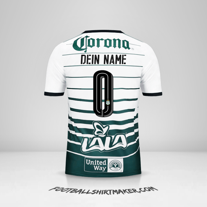Trikot Santos Laguna 2017/18 -  dein name - 0