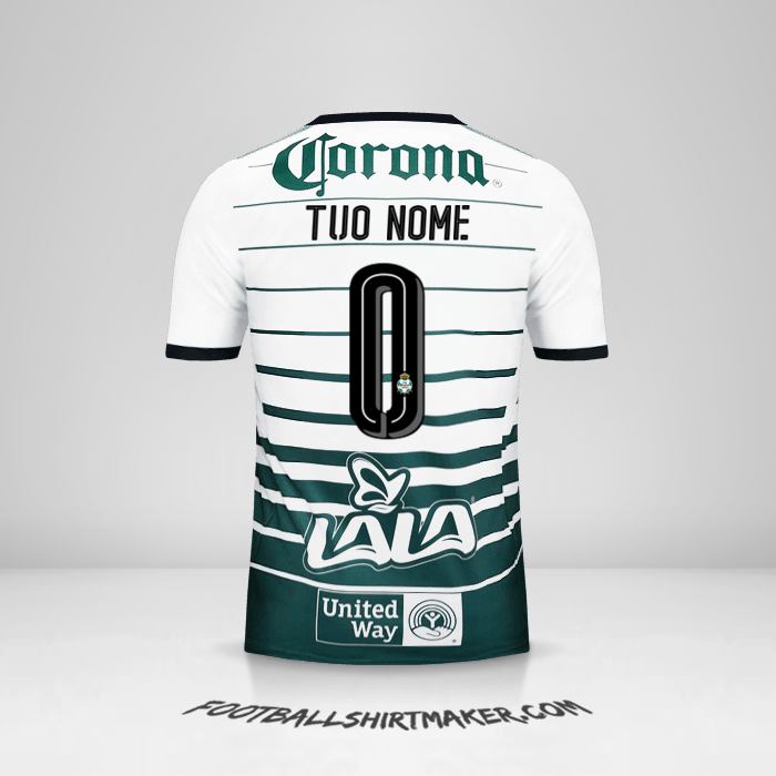 Maglia Santos Laguna 2017/18 -  tuo nome - 0