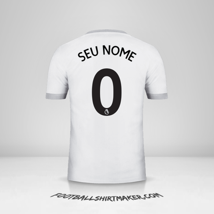 Camisa Manchester United 2017/18 III -  seu nome - 0