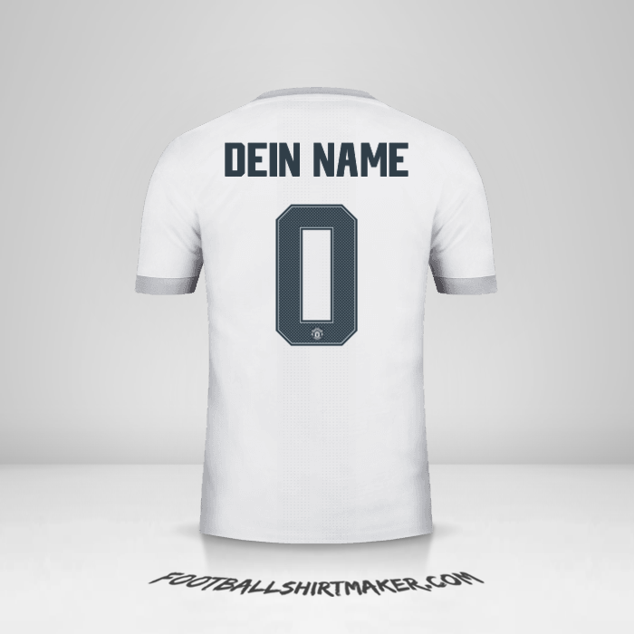 Trikot Manchester United 2017/18 Cup III -  dein name - 0