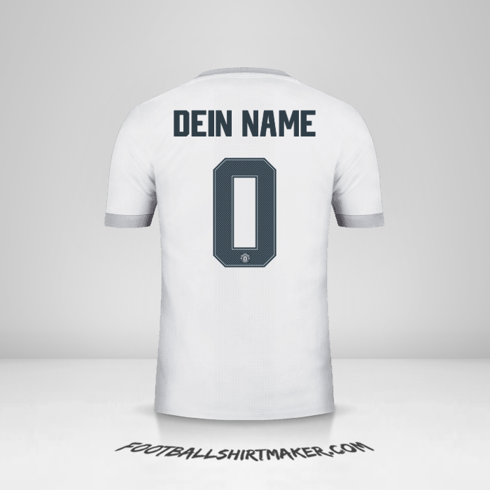 Trikot Manchester United Cup 2017/18 III -  dein name - 0