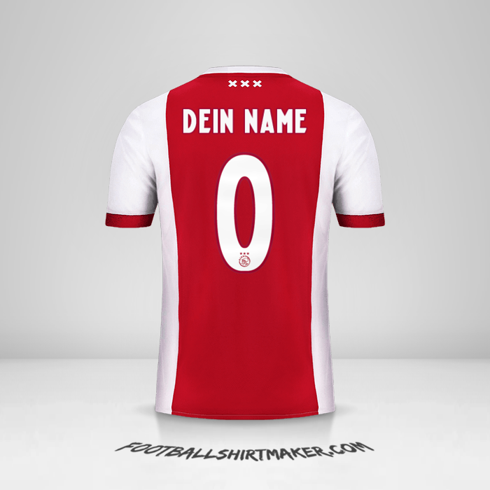 Trikot AFC Ajax 2017/18 -  dein name - 0