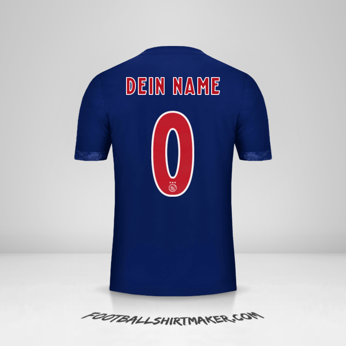 Trikot AFC Ajax 2017/18 II -  dein name - 0