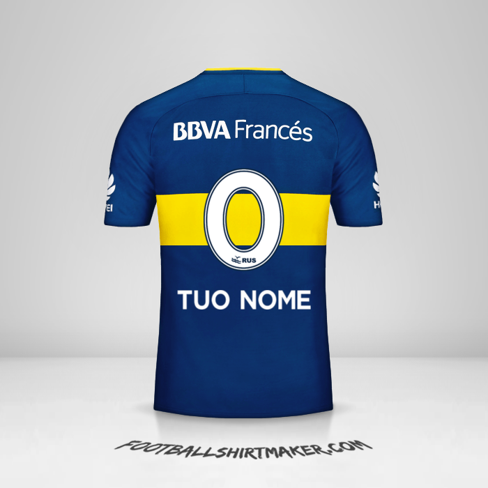 Maglia Boca Juniors 2017/18 -  tuo nome - 0