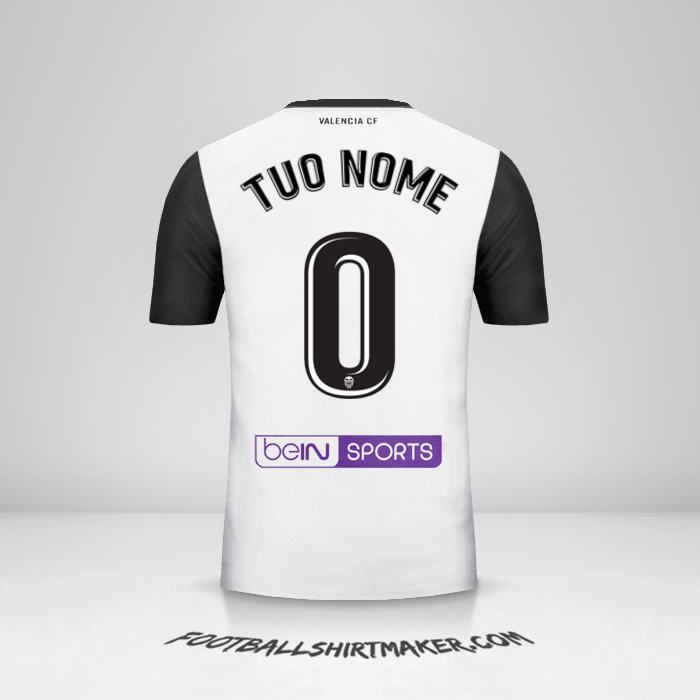 Maglia Valencia CF 2017/18 -  tuo nome - 0