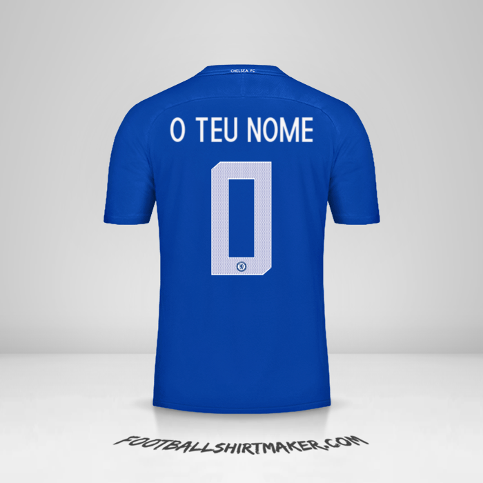 Camisola Chelsea Cup 2017/18 -  o teu nome - 0