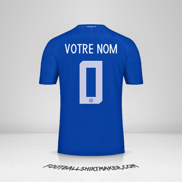 Maillot Chelsea 2017/18 Cup -  votre nom - 0
