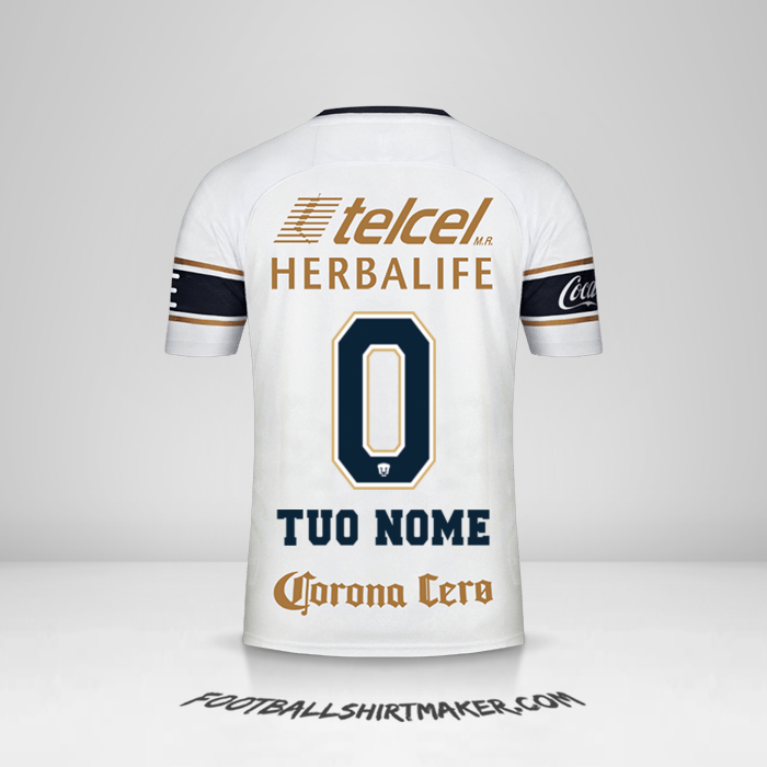 Maglia Pumas UNAM 2017/18 -  tuo nome - 0