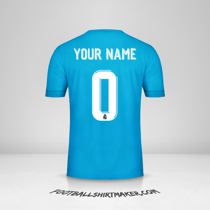 Shirt Real Madrid CF 2017/18 Cup III -  your name - 0
