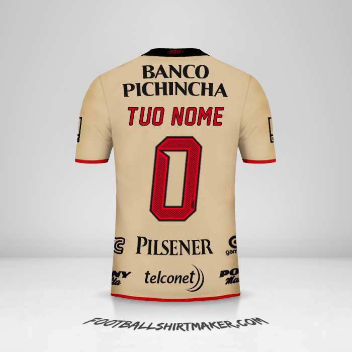 Maglia Barcelona SC 92 Años -  tuo nome - 0