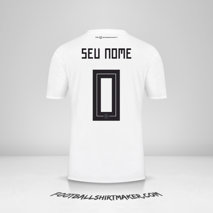 Camisa Alemanha 2018 -  seu nome - 0