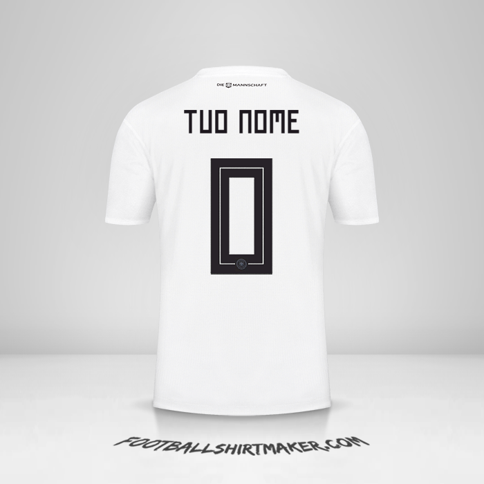 Maglia Germania 2018 -  tuo nome - 0
