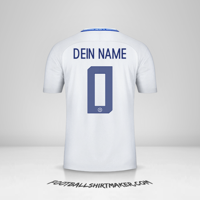 Trikot Chelsea Cup 2017/18 II -  dein name - 0