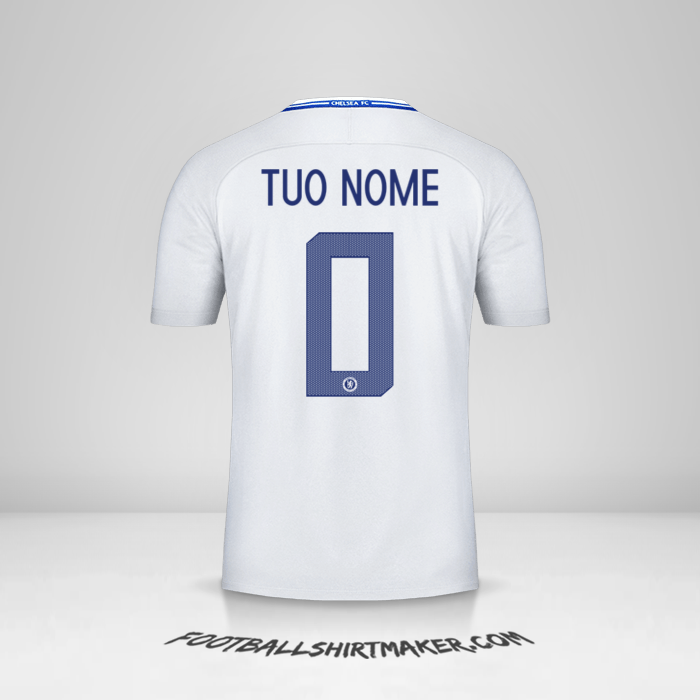 Maglia Chelsea Cup 2017/18 II -  tuo nome - 0