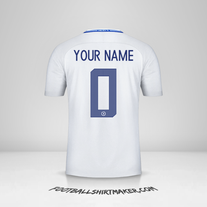 Shirt Chelsea Cup 2017/18 II -  your name - 0