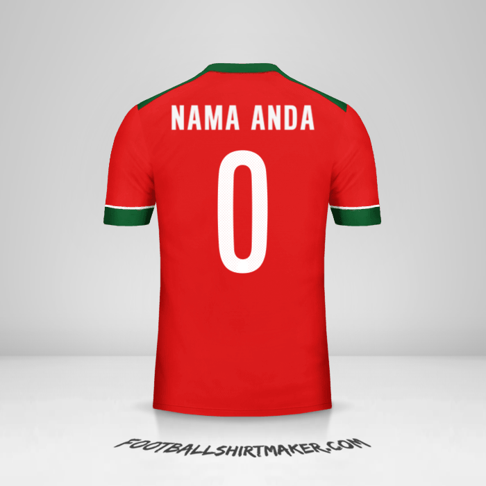 Jersey Indonesia 2014/15 -  nama anda - 0