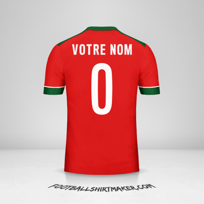 Maillot Indonésie 2014/15 -  votre nom - 0