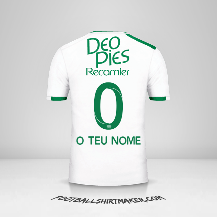 Camisola Deportivo Cali 2017 II -  o teu nome - 0